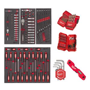 Bestücktes Einlagen-Set Universal 170-teilig — für Werkstattwagen 78 cm