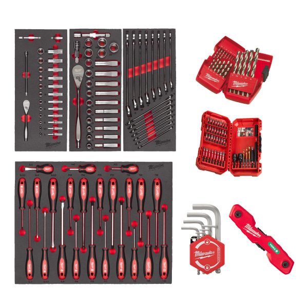 Bestücktes Einlagen-Set Universal 170-teilig — für Werkstattwagen 78 cm