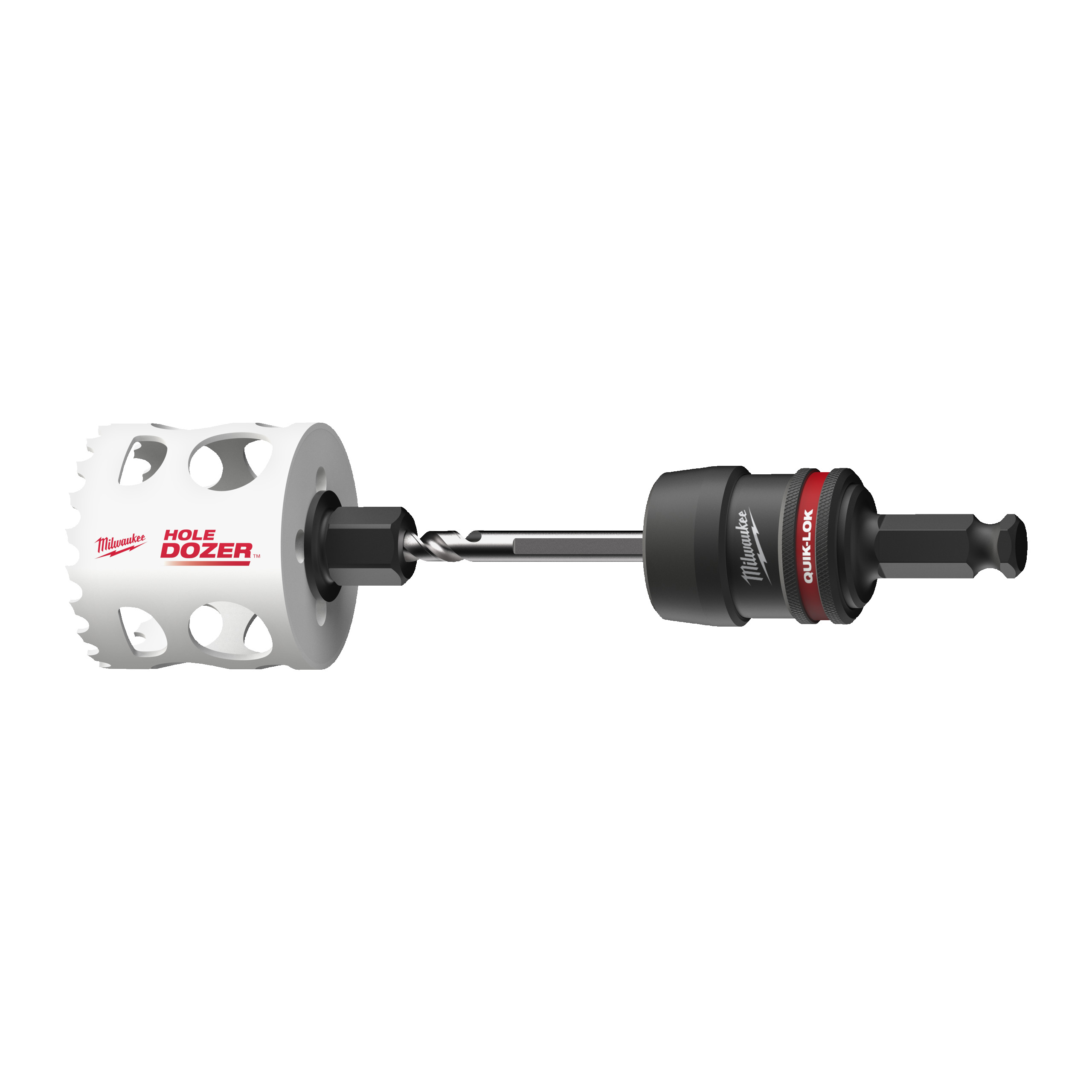QUIK-LOK Aufsteckhalter für Lochsägen 7/16" / 11 mm — inkl. Adapter S u. Adapter XL – Bild 5