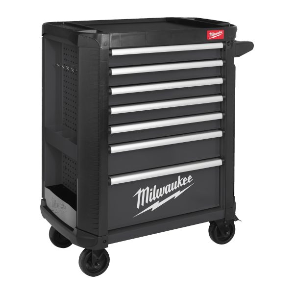 TOOLGUARD Werkstattwagen 78 cm / 30", grau — mit 7 Schubladen
