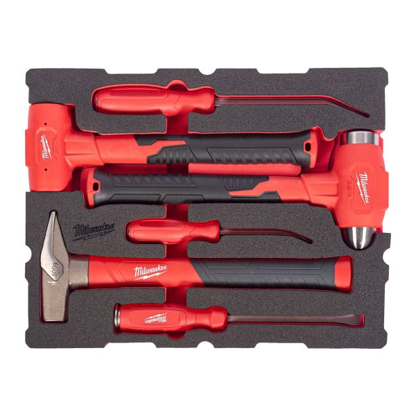 Hammer, Fäustel & Stemmeisen Einlage — 6-teilige Einlage für PACKOUT Koffer mit Schubladen