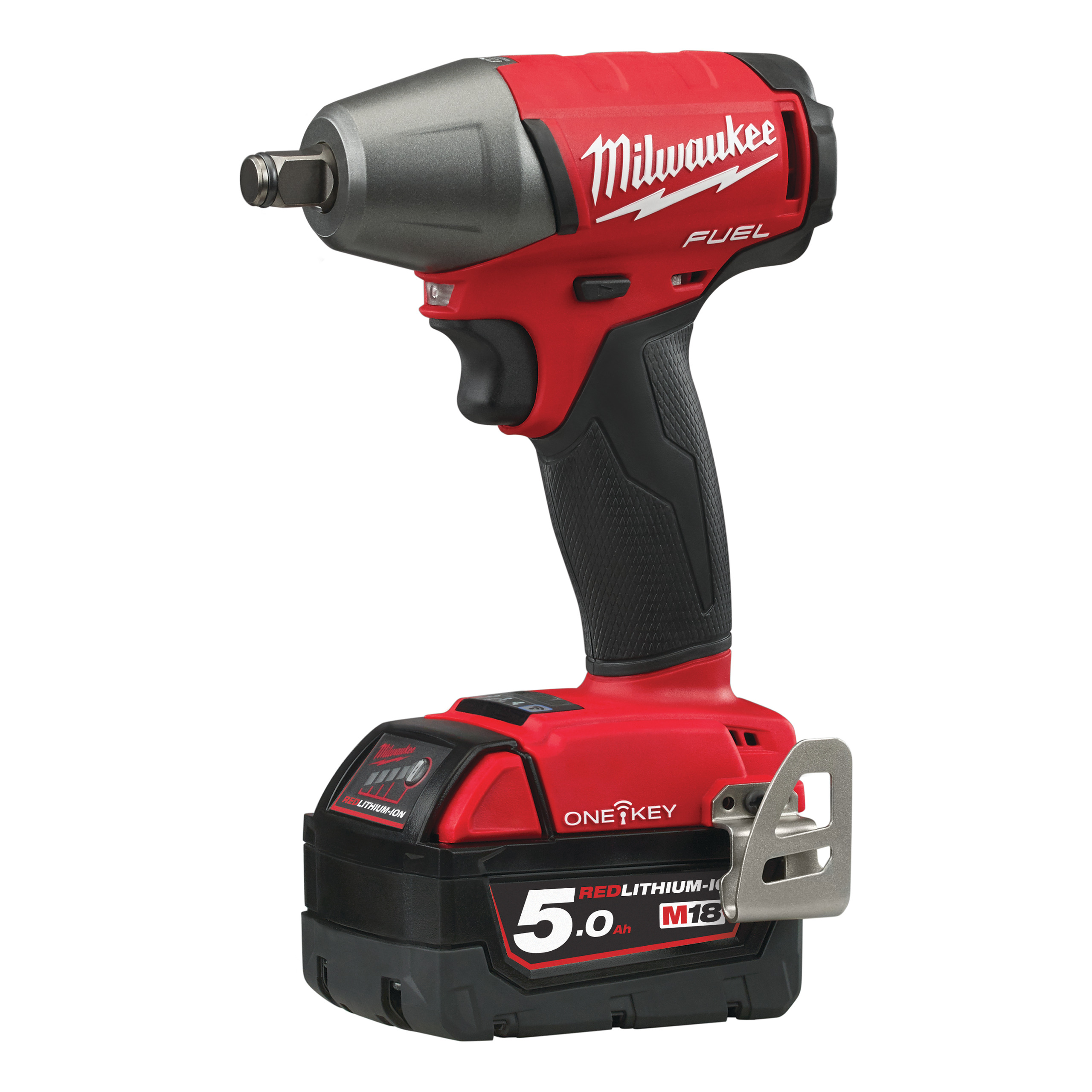 M18™ ONE KEY™ 1/2"-Akku-Schlagschrauber Vierkant mit Sprengring M18ONEIWF12-502X – Bild 4