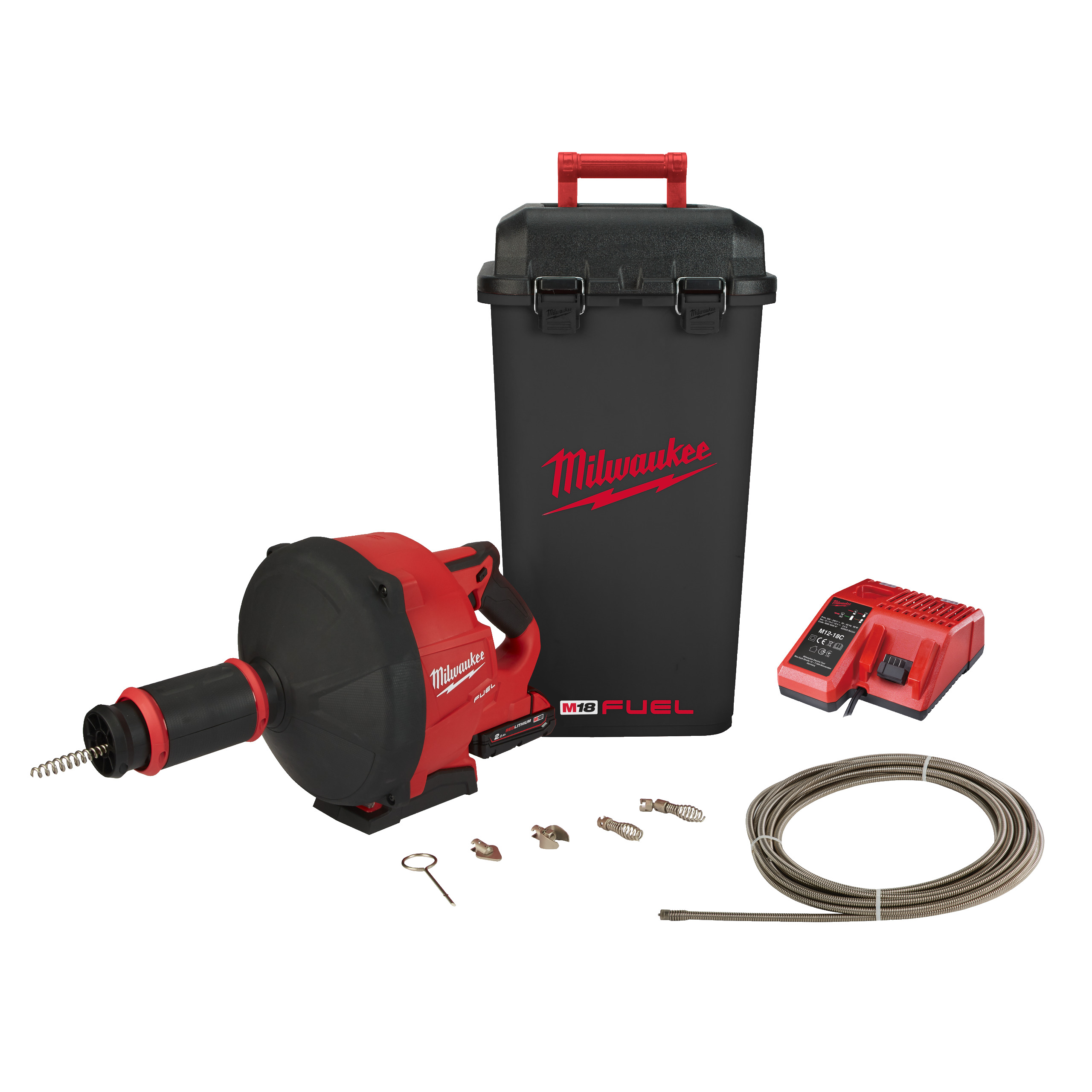 M18 FUEL™ Akku-Rohrreiniger 10 mm M18FDCPF10-201C – Bild 3