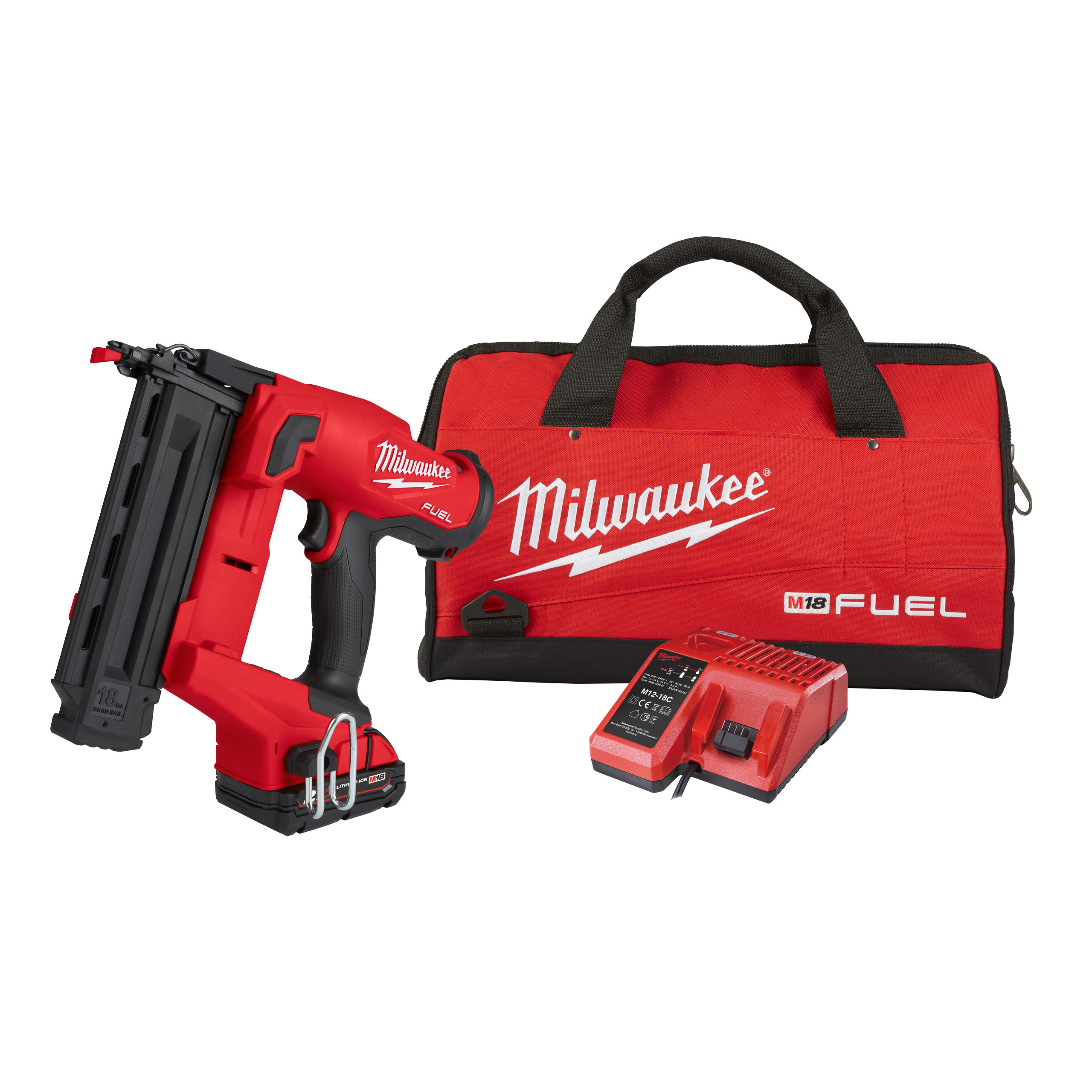 M18 FUEL™ Akku-Nagler M18FN18GS-202X – Bild 3