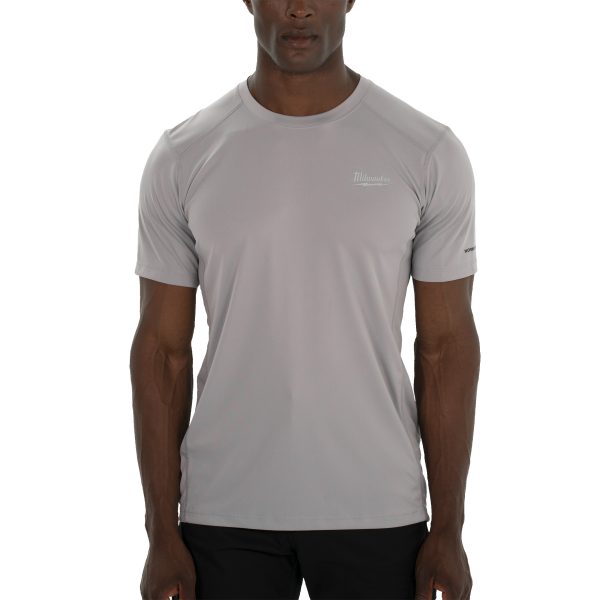 WWSSG-XL — Funktions-T-Shirt grau mit UV-Schutz
