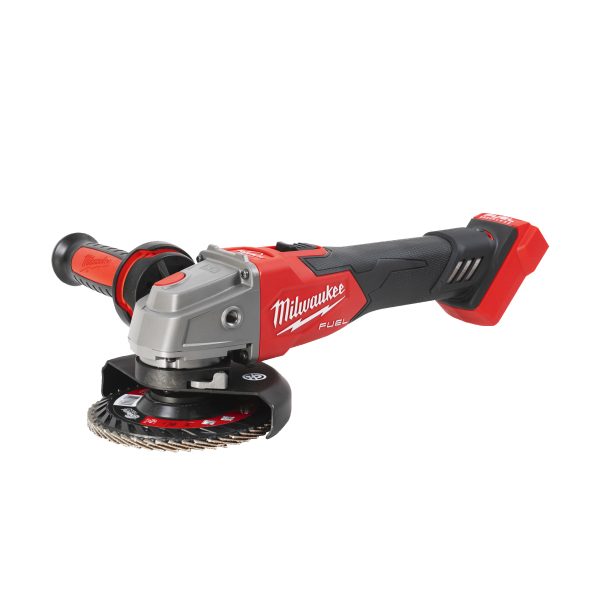 M18 FUEL™ 125 mm Winkelschleifer mit Geschwindigkeitsregler & Schiebeschalter M18FSAGV125XB-0X