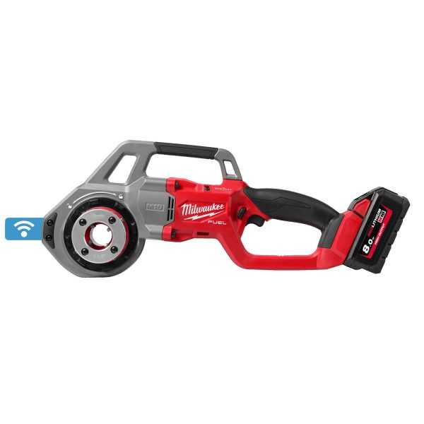 M18 FUEL Akku-Gewindeschneider 1 1/4" M18FPT114-802CA, 2x 8,0 HB und Ladegerät