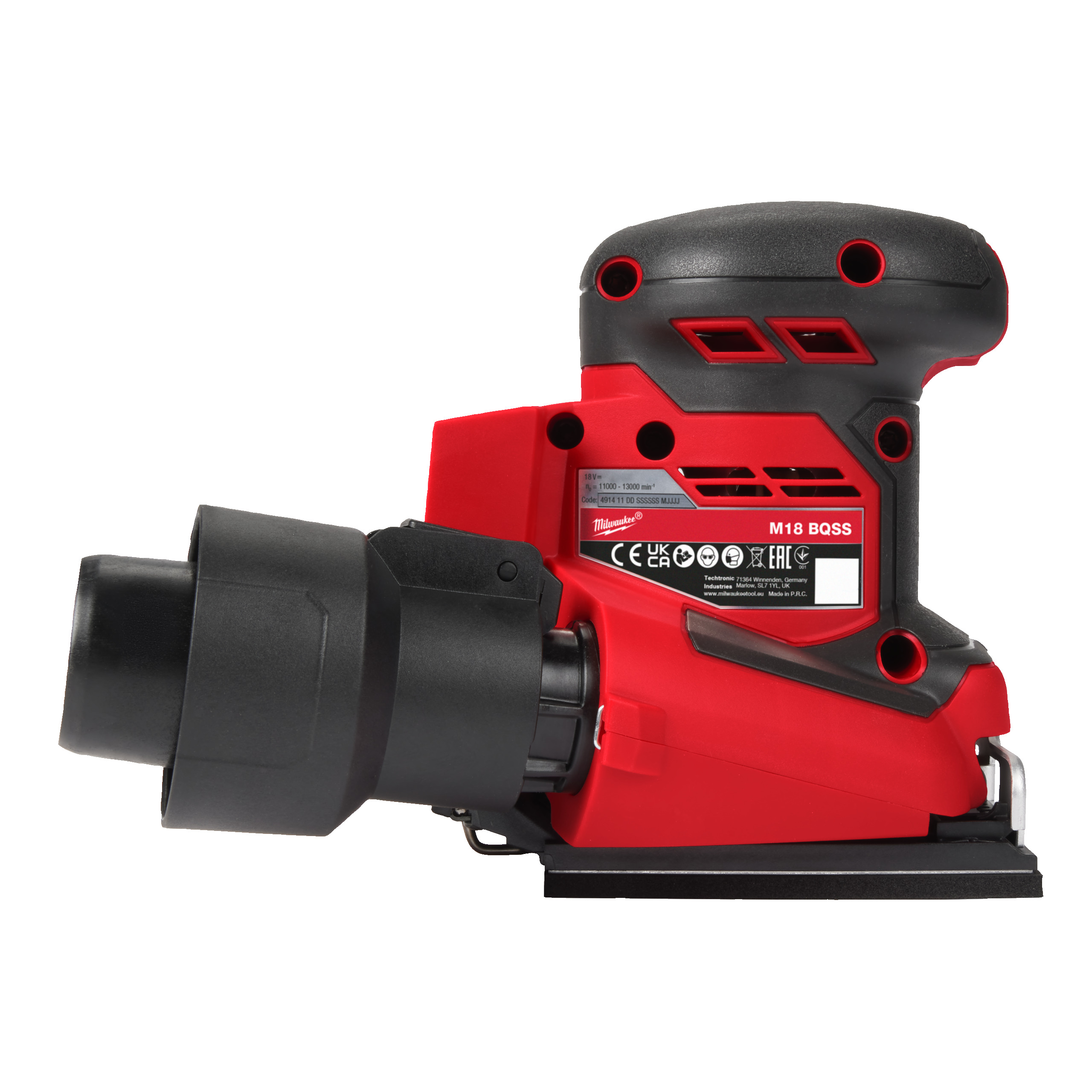M18™ Akku-Schwingschleifer M18BQSS-0 – Bild 2