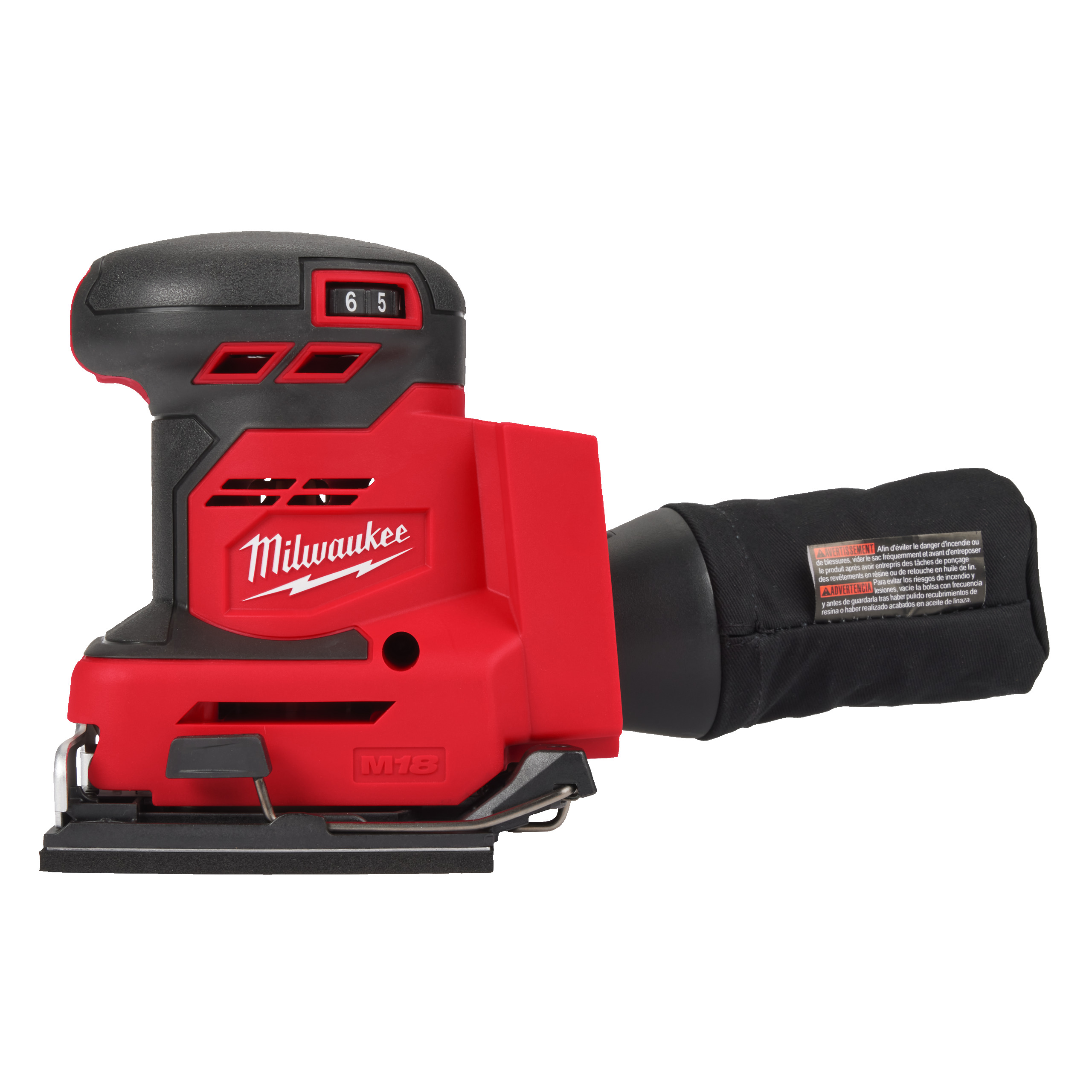 M18™ Akku-Schwingschleifer M18BQSS-0 – Bild 3