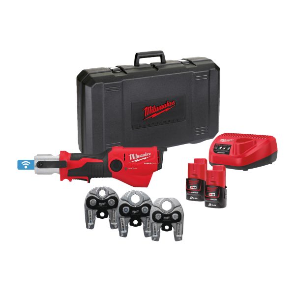 M12ONEHPT-202C Geberit Mapress Set — M12™ ONE-KEY™ Akku-Presswerkzeug  Geberit Mapress-Set