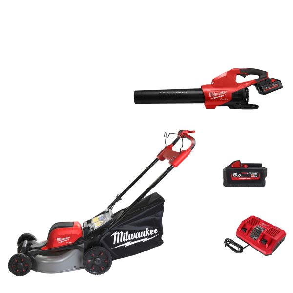 M18 FUEL Akku-Rasenmäher M18F2LM46-0 & M18 FUEL Akku-Laubbläser M18F2BL-802
