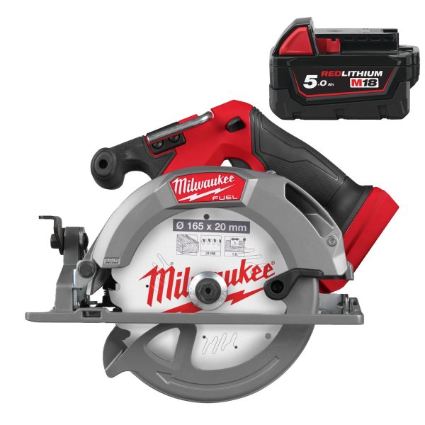 M18 Fuel Akku-Kreissäge M18FCS552-0 + 1x 5,0 Ah Akku ohne Ladegerät