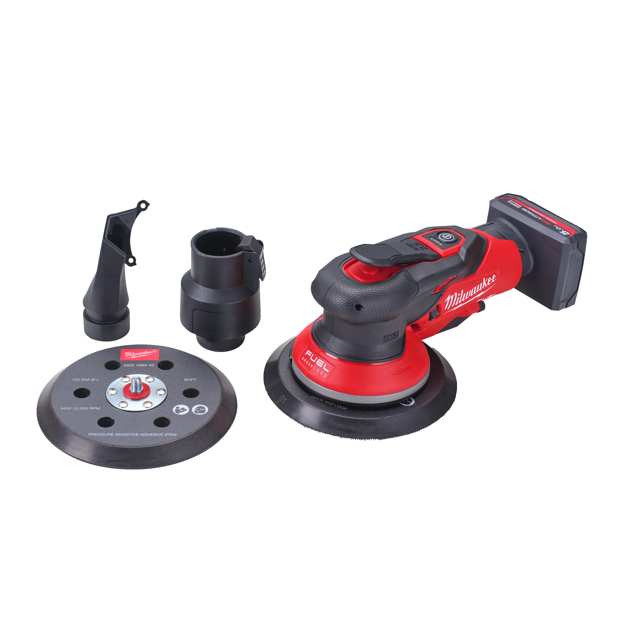 M12FROS2.5-502X — M12 FUEL™ Akku-Exzenterschleifer 150 mm – Bild 5