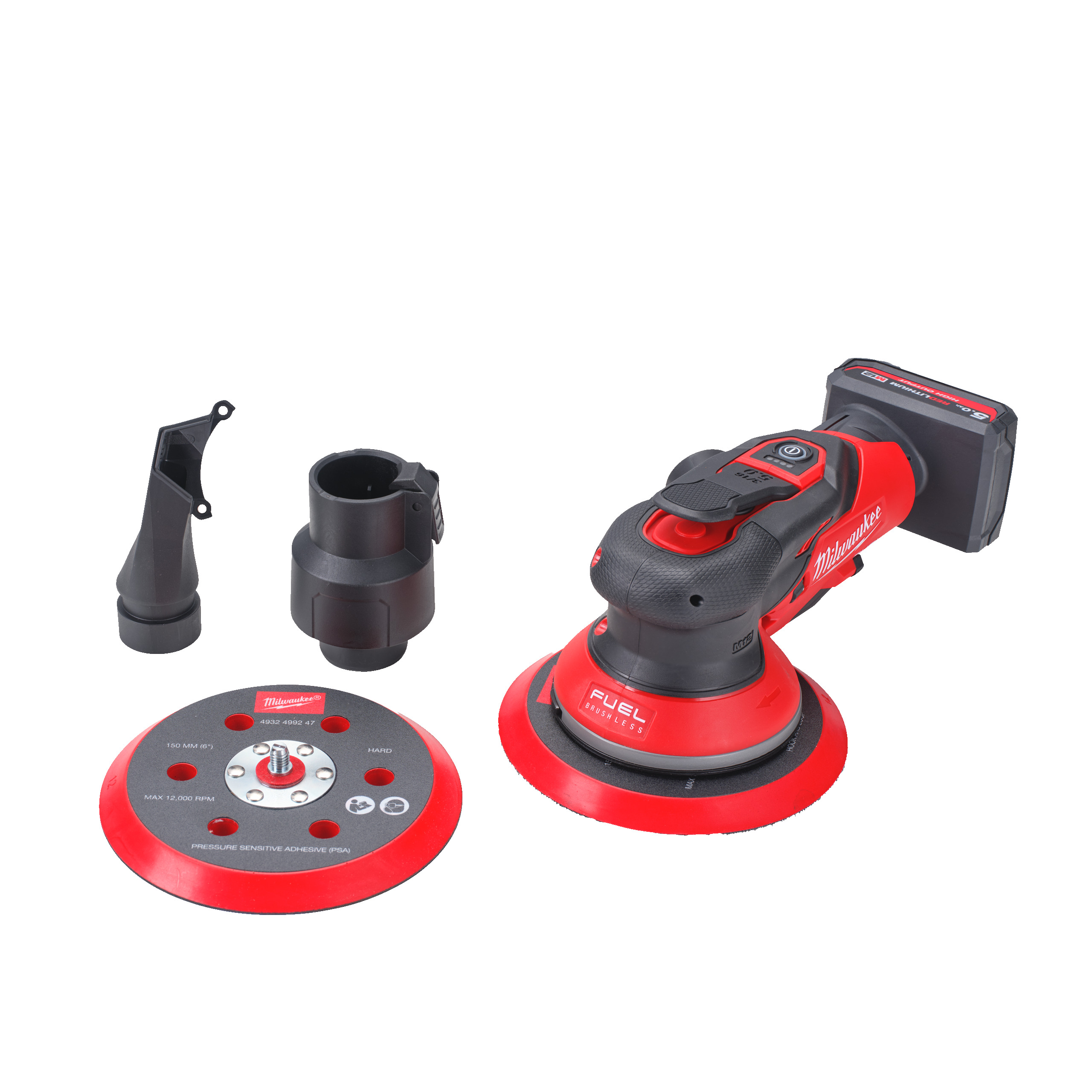 M12 FUEL™ Akku-Exzenterschleifer 150 mm M12FROS5-502X – Bild 5