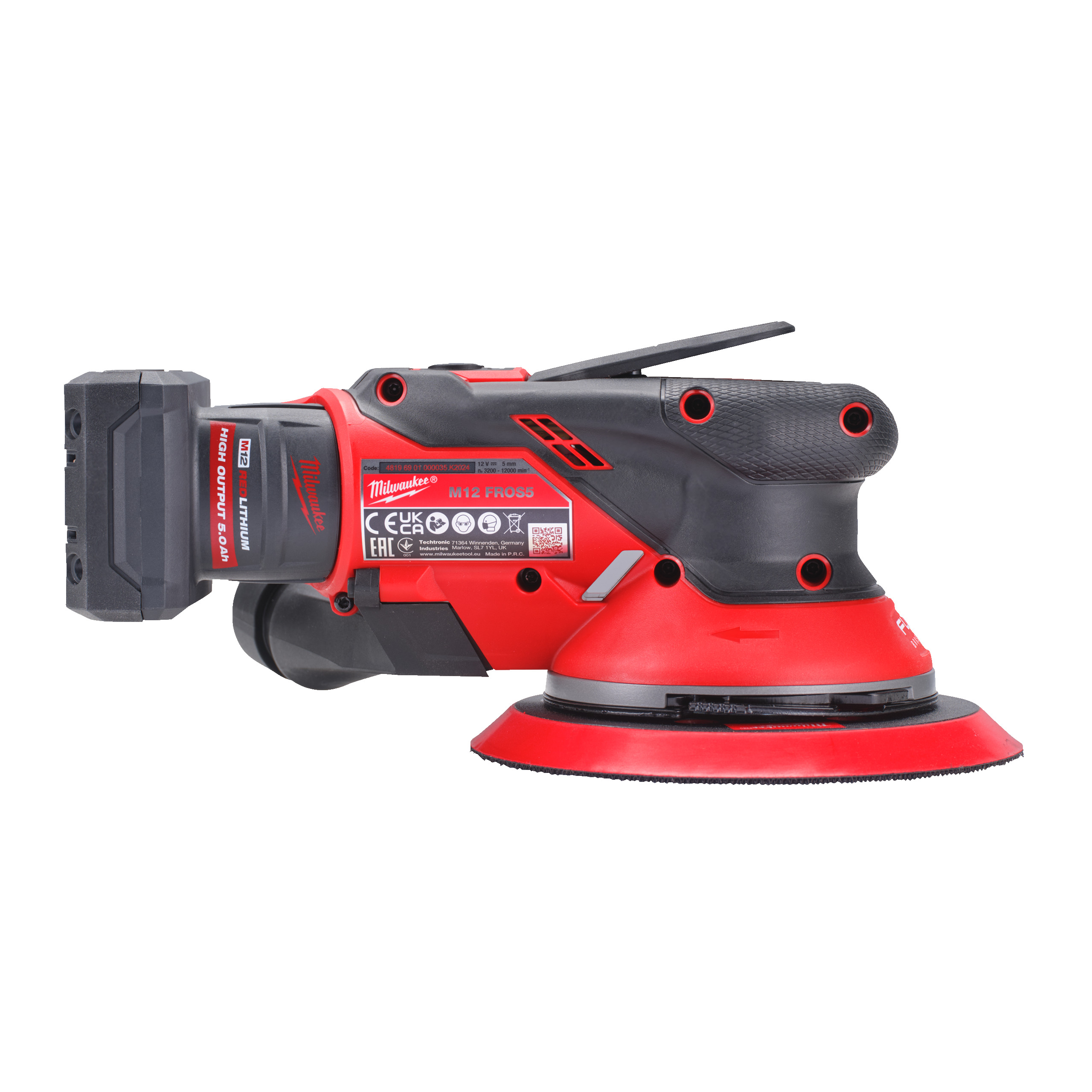 M12 FUEL™ Akku-Exzenterschleifer 150 mm M12FROS5-502X – Bild 6