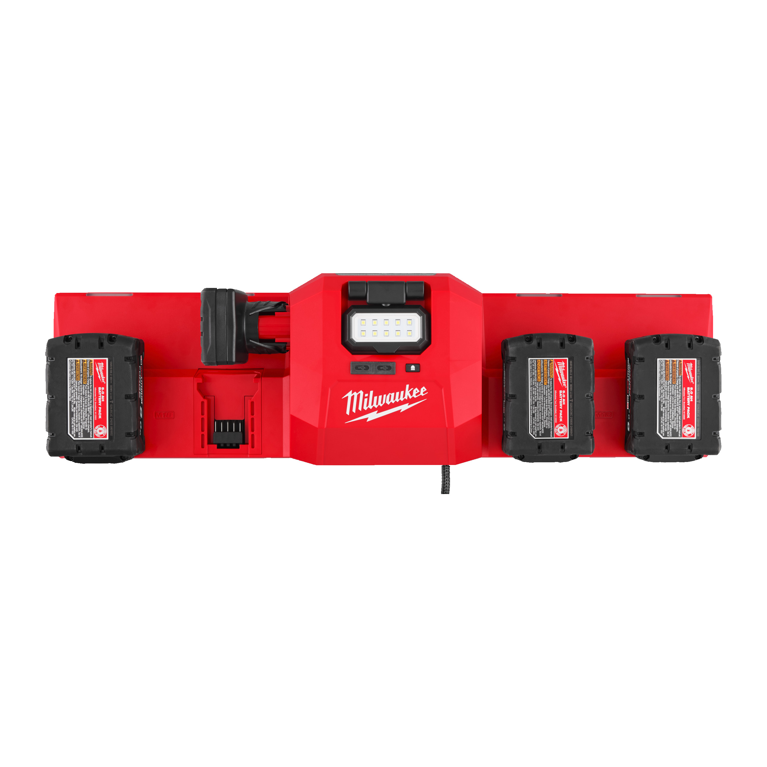 M12™ - M18™ Mehrfach-Ladegerät mit Magnetischen Aufhängepunkten M1218GBC4 – Bild 3