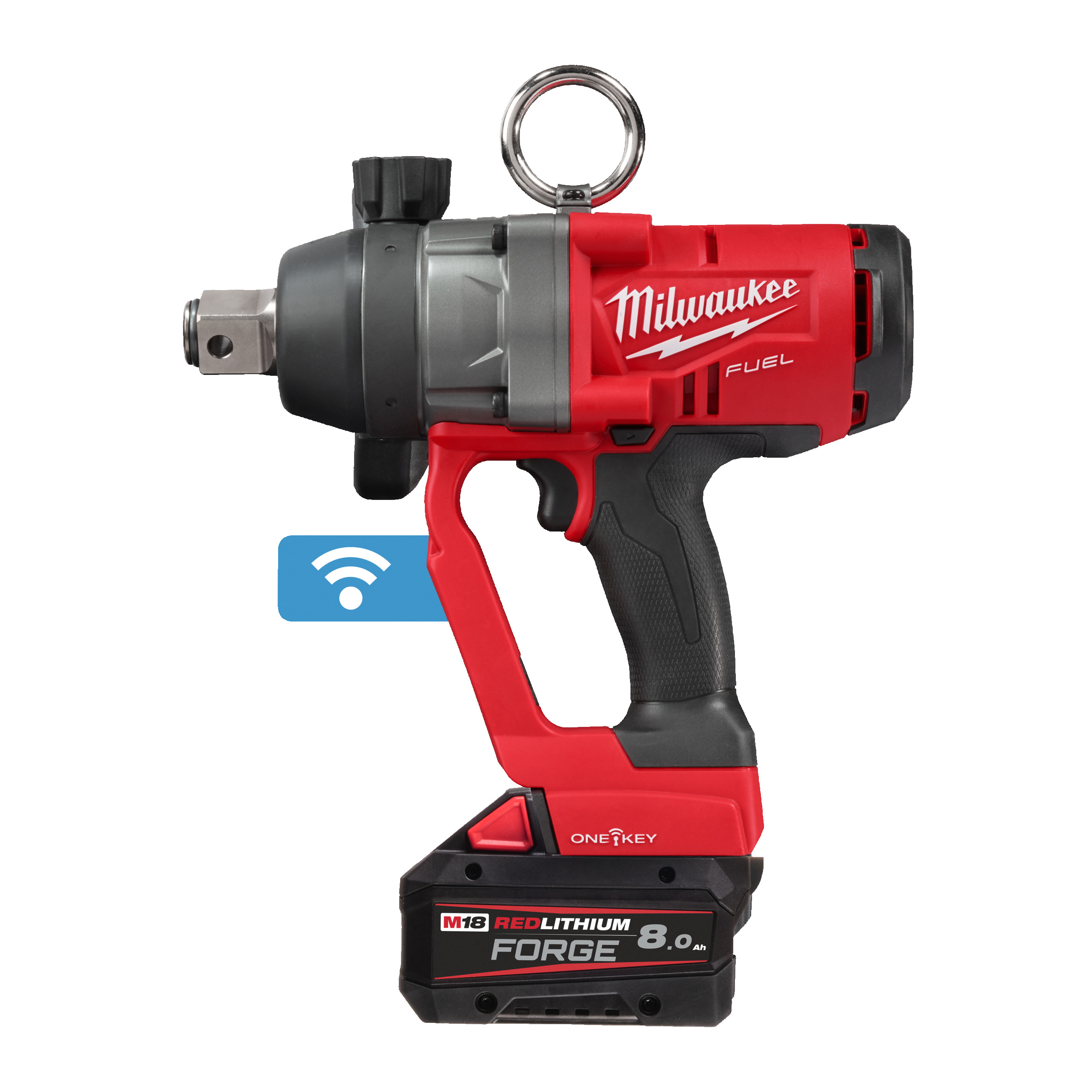 M18 FUEL™ ONE-KEY™ 1˝-Akku-Schlagschrauber mit Sprengring M18ONEFHIWF1-802X