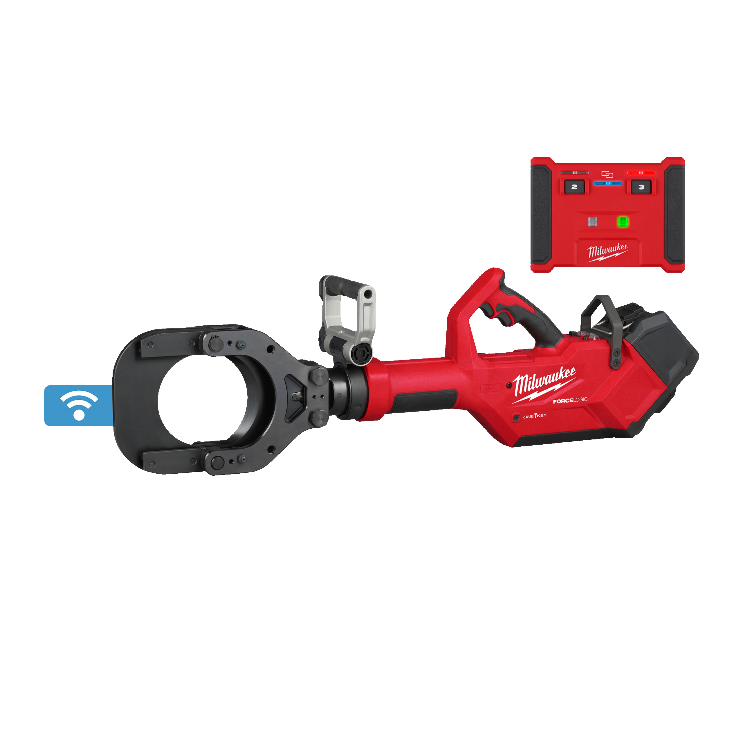 M18™ FORCE LOGIC™ 125 mm Hydraulischer Akku-Sicherheits-Kabelschneider M18HSFC125R-802C – Bild 2