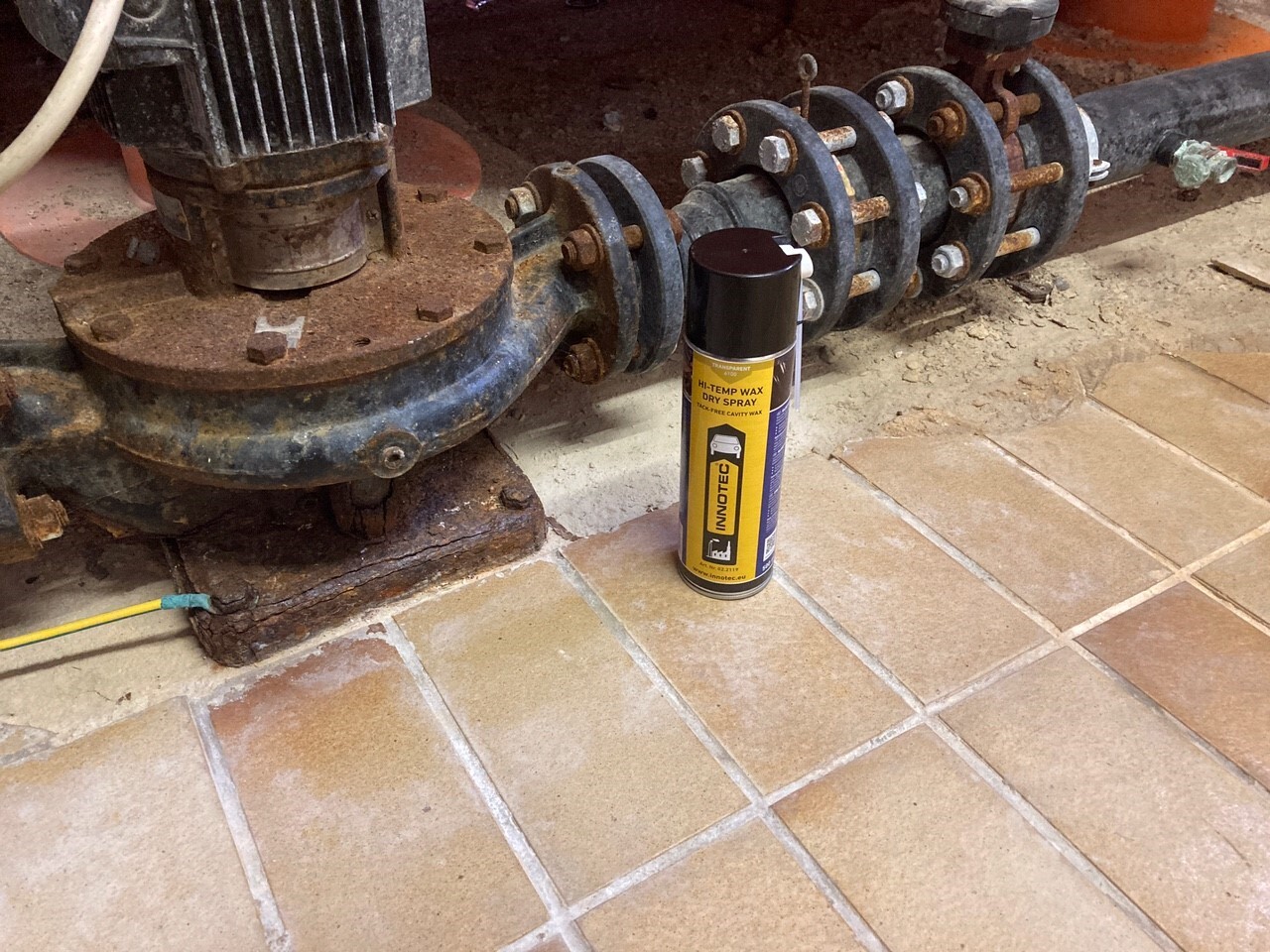 Hi-Temp Wax Dry Spray