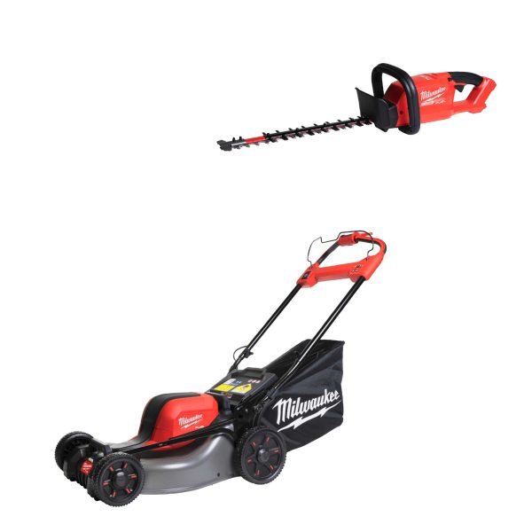 M18 FUEL Akku-Rasenmäher M18F2LM46-0 +  Akku-Heckenschere 45 cm M18FHET45-0, ohne Akku und Ladegerät