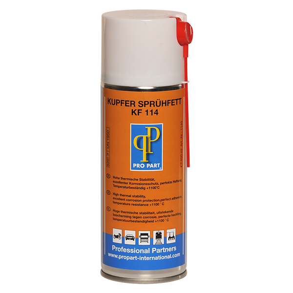 Kupfer Sprühfett KF114 Inhalt 400 ml