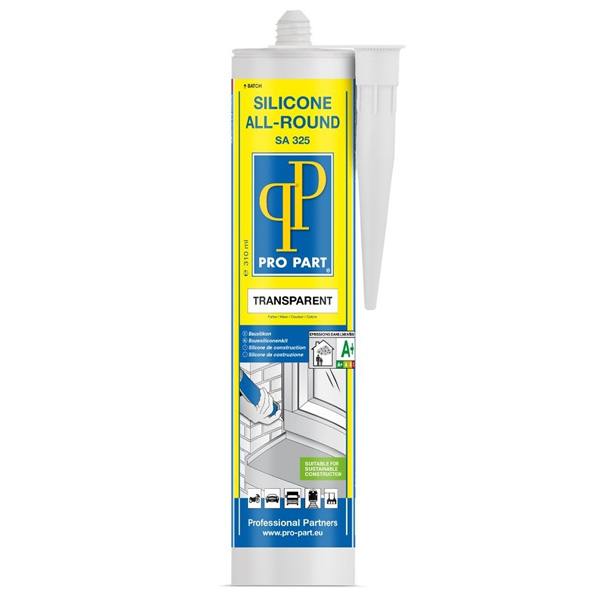 Silicone All-Round Transparent 310 ml SA 325