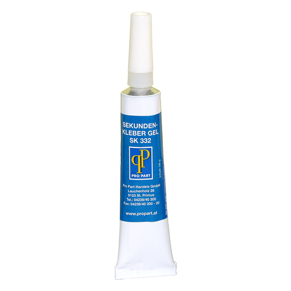 Sekundenkleber Gel SK 332 Inhalt 20 g