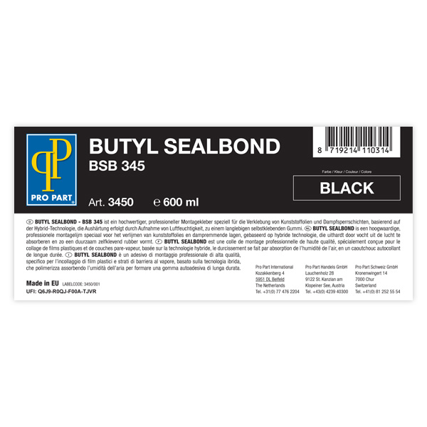 Butyl-Sealbond BSB 345 600 ml – Bild 2
