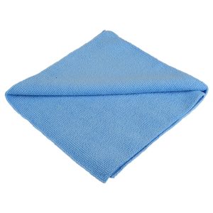 Micro Tuch Blau Randlos 40 cm x 40 cm