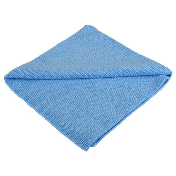 Micro Tuch Blau Randlos 40 cm x 40 cm