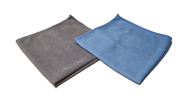 Micro Tuch Reinigung&Pflege Blau/Grau 2 Stk.