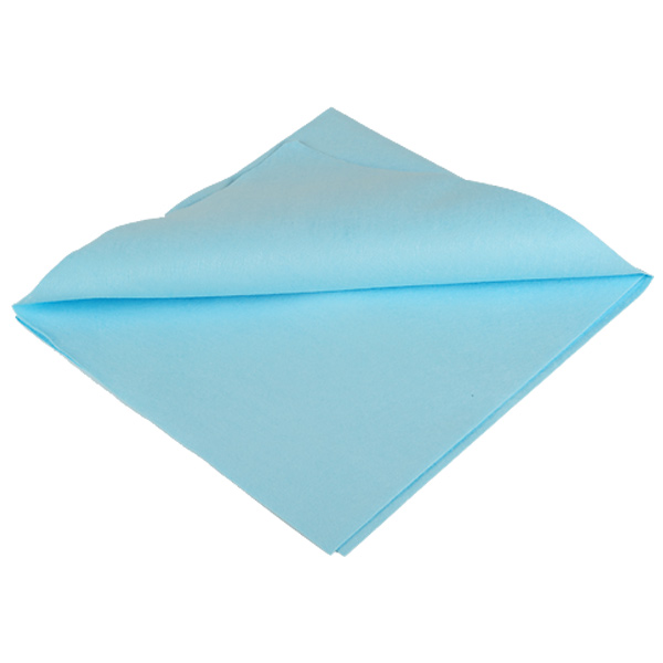 Micro Tuch Blau Gepresst 40 cm x 45 cm
