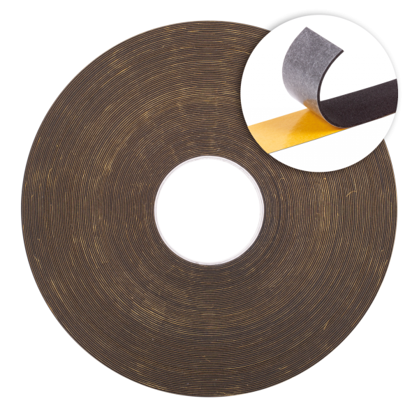 EPDM Cover Tape - Glue (1mm x 20mm x 40m)