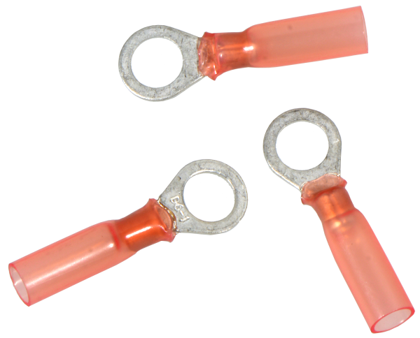Ringkabelschuh Rot 6 mm Ring