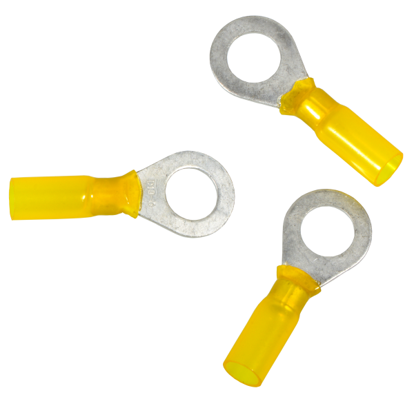 Ringkabelschuh Gelb 10 mm Ring