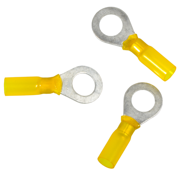 Ringkabelschuh Gelb 10 mm Ring
