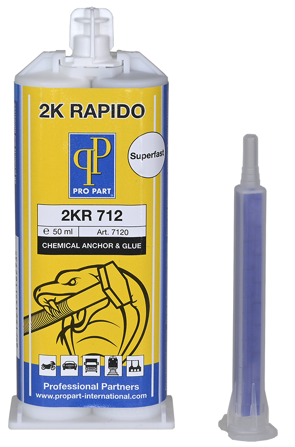 2K Rapido 50 ml inkl. 5 Stk. Mischdüsen