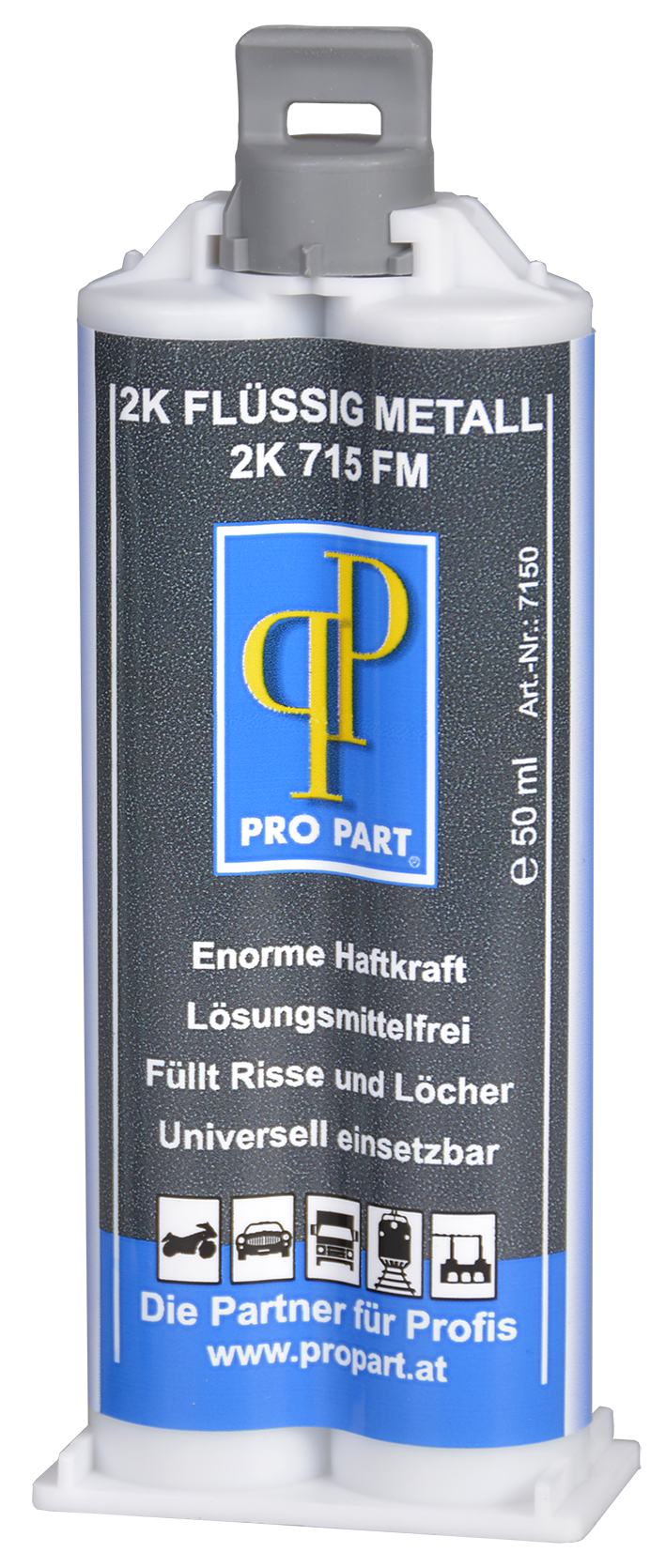 Flüssigmetall FM 715 inkl. 2 Stk. Mischdüsen