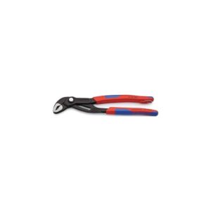 Knipex Wasserpumpenzange Cobra® Länge 250 mm Spannweite 46 mm poliert Mehrkomponenten-Hüllen m.Befestigungsöse