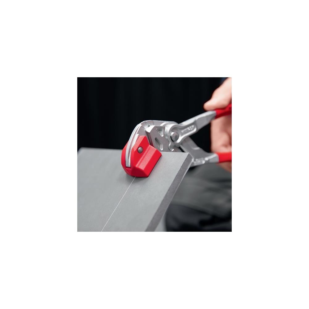 Knipex Fliesenbrechzange 250 mm Chrom-Vanadium-Stahl Griff Kunststoffüberzug – Bild 3