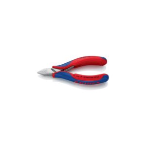 Knipex Elektronik-Seitenschneider Länge 115 mm Form 5 Facette ja, klein Mehrkomponenten-Hüllen spiegelpoliert