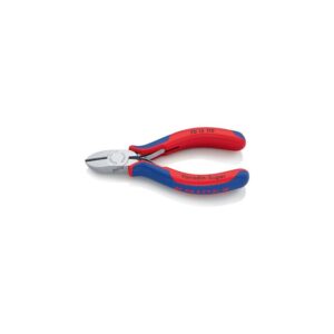 Knipex Seitenschneider Länge 110 mm Kopf verchromt Mehrkomponenten-Hüllen max. 1,2 mm