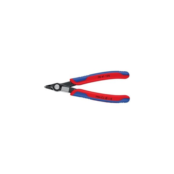 Knipex Elektronik-Seitenschneider Super-Knips® Länge 125 mm Form 4 Facette nein brüniert