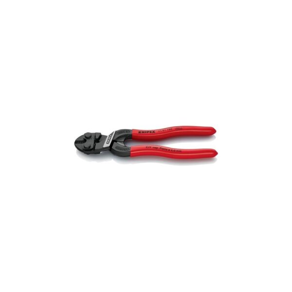 Knipex Kompaktbolzenschneider CoBolt® Kunststoffüberzug gerade 3 mm ohne Aussparung weich 5,3 mm mittel 4,4 mm hart 3,2 mm