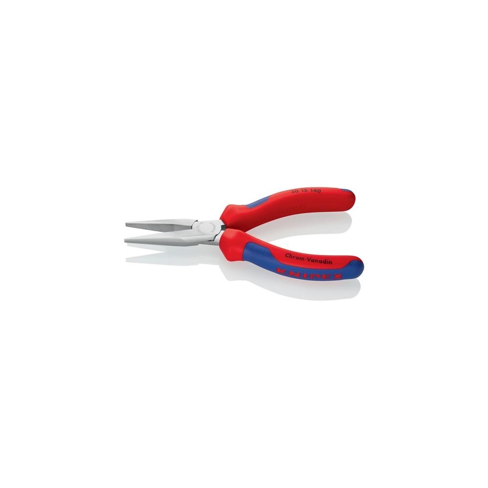 Knipex Langbeckzange Gesamtlänge 140 mm Form 1 Mehrkomponenten-Hüllen – Bild 2