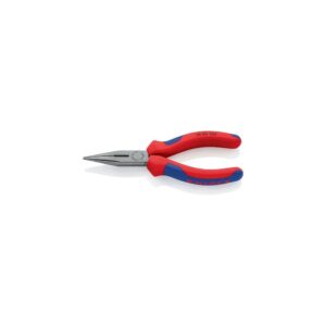 Knipex Flachrundzange Länge 140 mm flach/rund gerade poliert Mehrkomponenten-Hüllen
