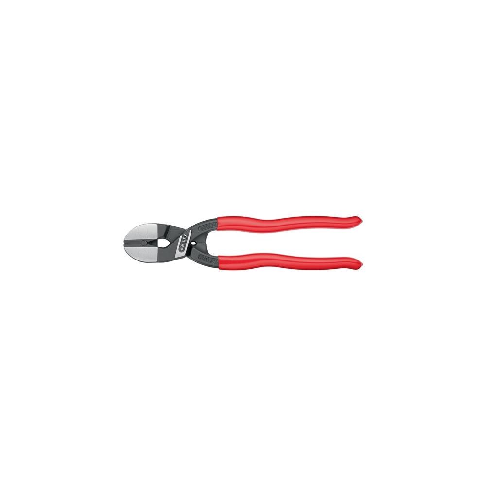 Knipex Kompaktbolzenschneider CoBolt® Länge 200 mm Kunststoffüberzug 20 ° 3,6 mm ohne Aussparung weich 6 mm mittel 5,2 mm hart 4 mm – Bild 3