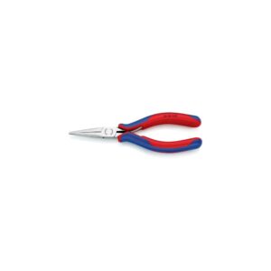Knipex Elektronik-Greifzange Gesamtlänge 145 mm flachrunde Backen Form 6 Mehrkomponenten-Hüllen