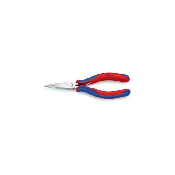 Knipex Elektronik-Greifzange Gesamtlänge 145 mm flachrunde Backen Form 6 Mehrkomponenten-Hüllen