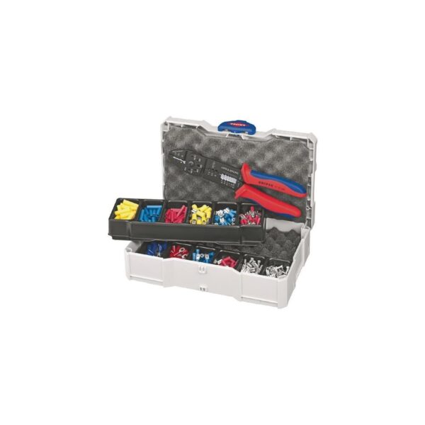 Knipex Kabelverbindersortiment 301-teilig 0,5 - 6 mm² Sortimentskoffer